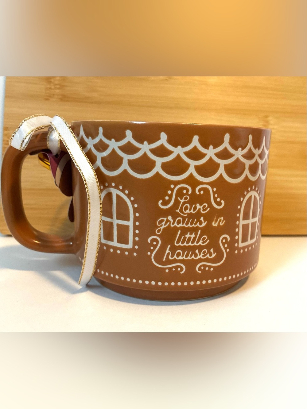 ‘Love Grows in Little Houses' Decorative Mug